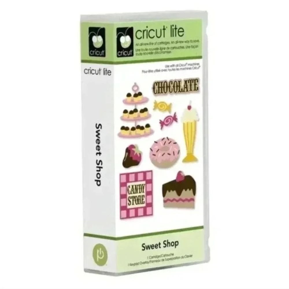 CRICUT LITE "Sweet Shop" Chocolate Candy Store Cartridge NEW & SEALED
